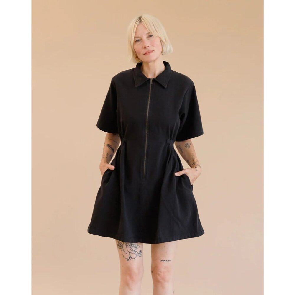 Noble Utility Dress - Black - Size Small